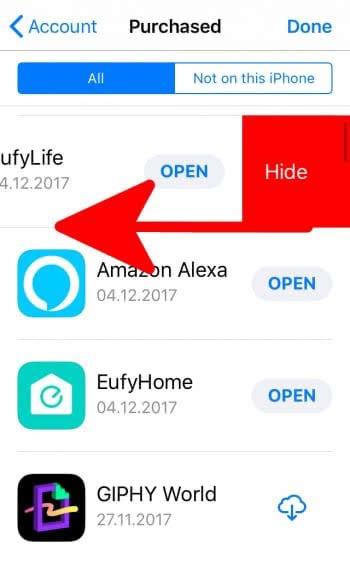 Clear App Store Download History